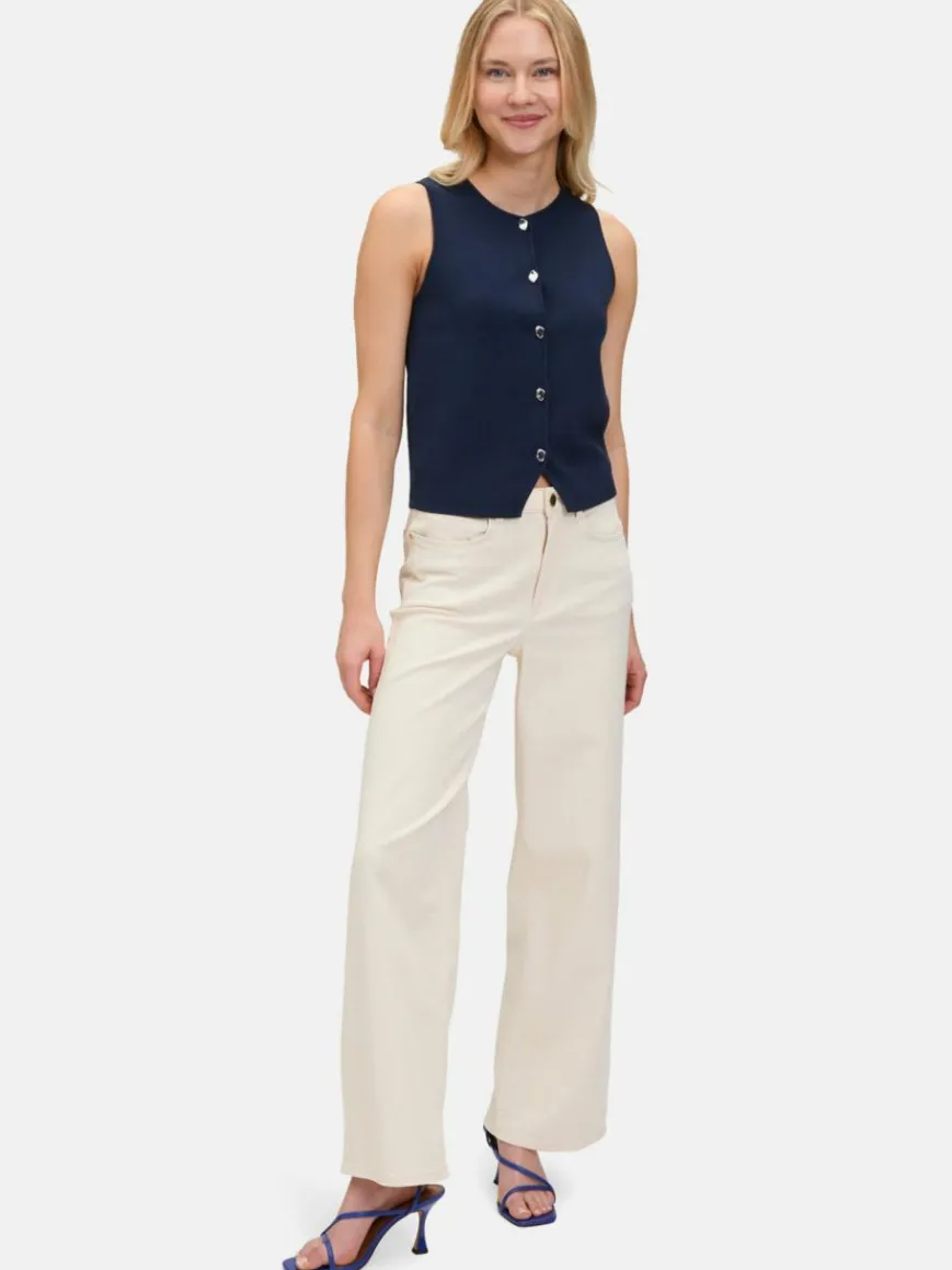 Betty & Co Jacken & Westen*Damen Strickweste marine royal uni