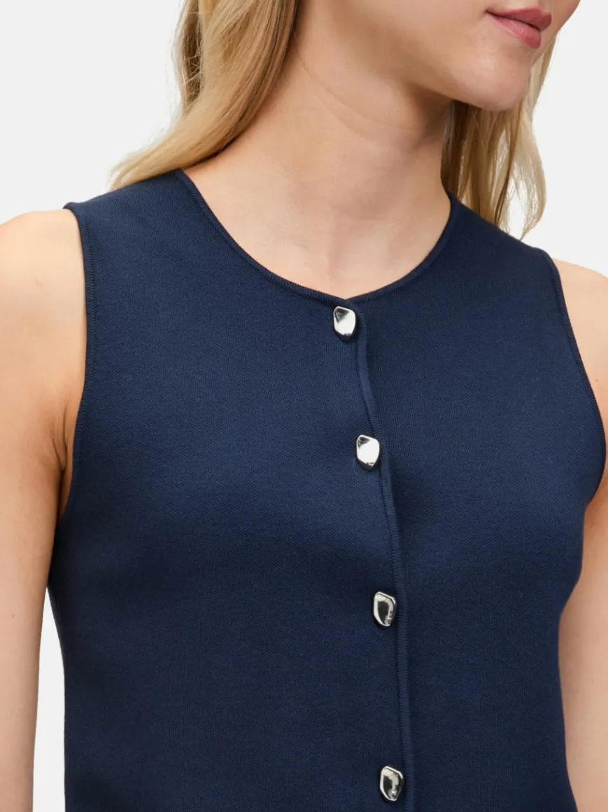 Betty & Co Jacken & Westen*Damen Strickweste marine royal uni