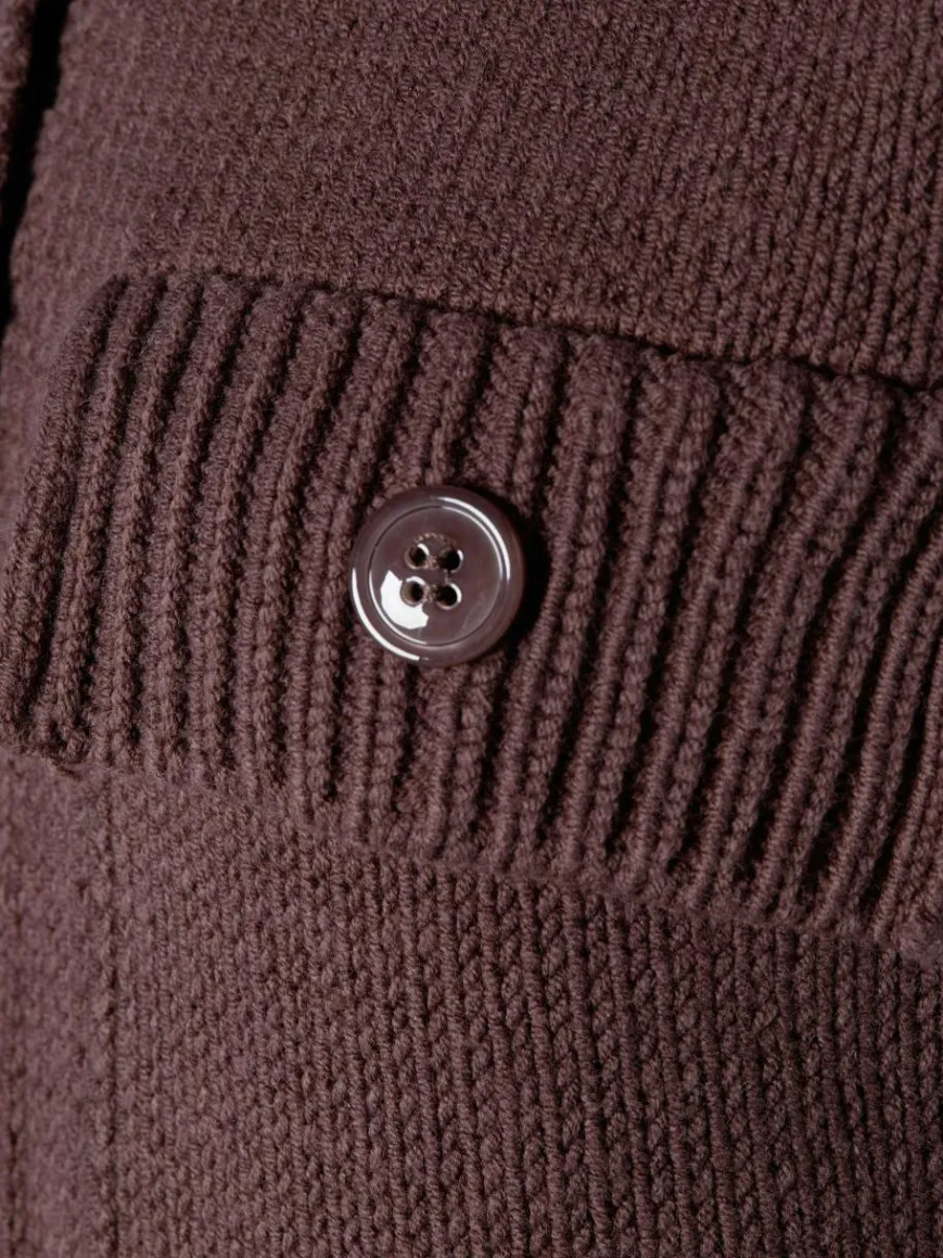 Weekend Max Mara Jacken & Westen*Damen Strickweste - Caprara schoko uni