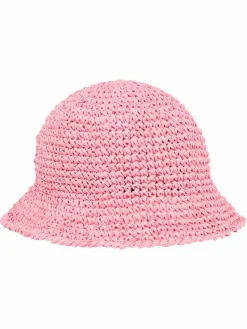 Frieda & Freddies Mützen & Hüte*Damen Strohhut rosa uni