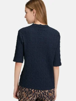 Betty Barclay Shirts & Tops*Damen Strukturshirt marine royal uni