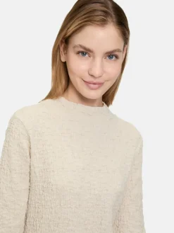 Betty Barclay Shirts & Tops*Damen Strukturshirt beige uni