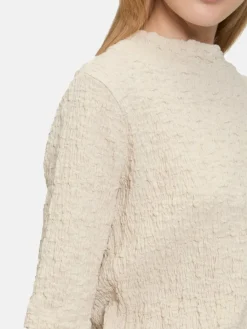 Betty Barclay Shirts & Tops*Damen Strukturshirt beige uni