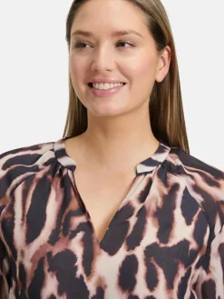 Betty Barclay Kleider*Damen Stufenkleid mehrfarbig gemustert