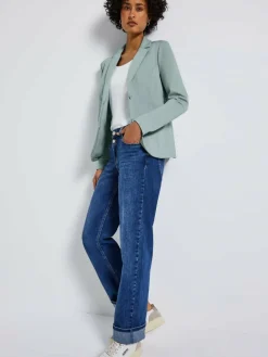 Street One Blazer*Damen Sweatblazer mint uni
