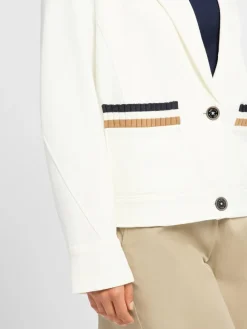 Marc Cain Sports Blazer*Damen Sweat-Blazer sand uni