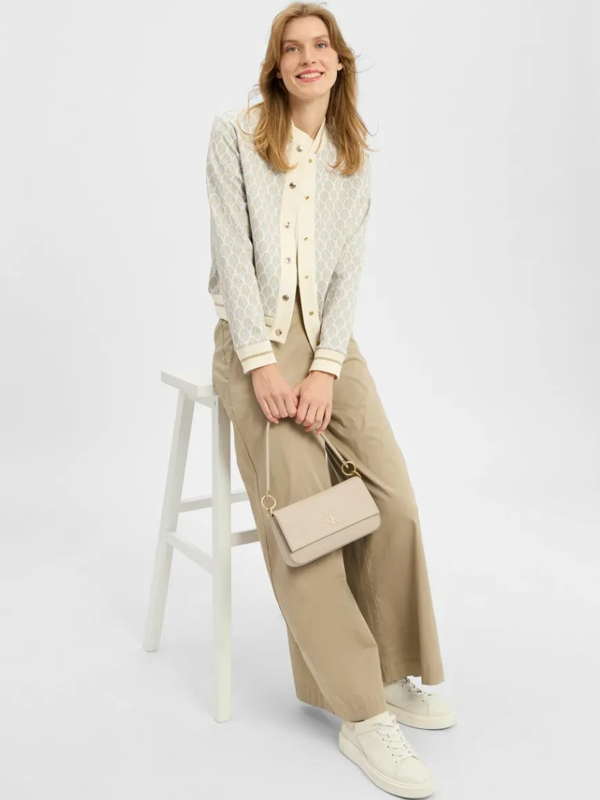 JOOP! Jacken & Westen*Damen Sweat-Blouson - Tjara ecru gemustert