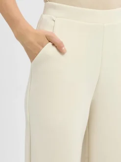 Vila Hosen*Damen Sweat-Culotte - VIReflect ecru uni