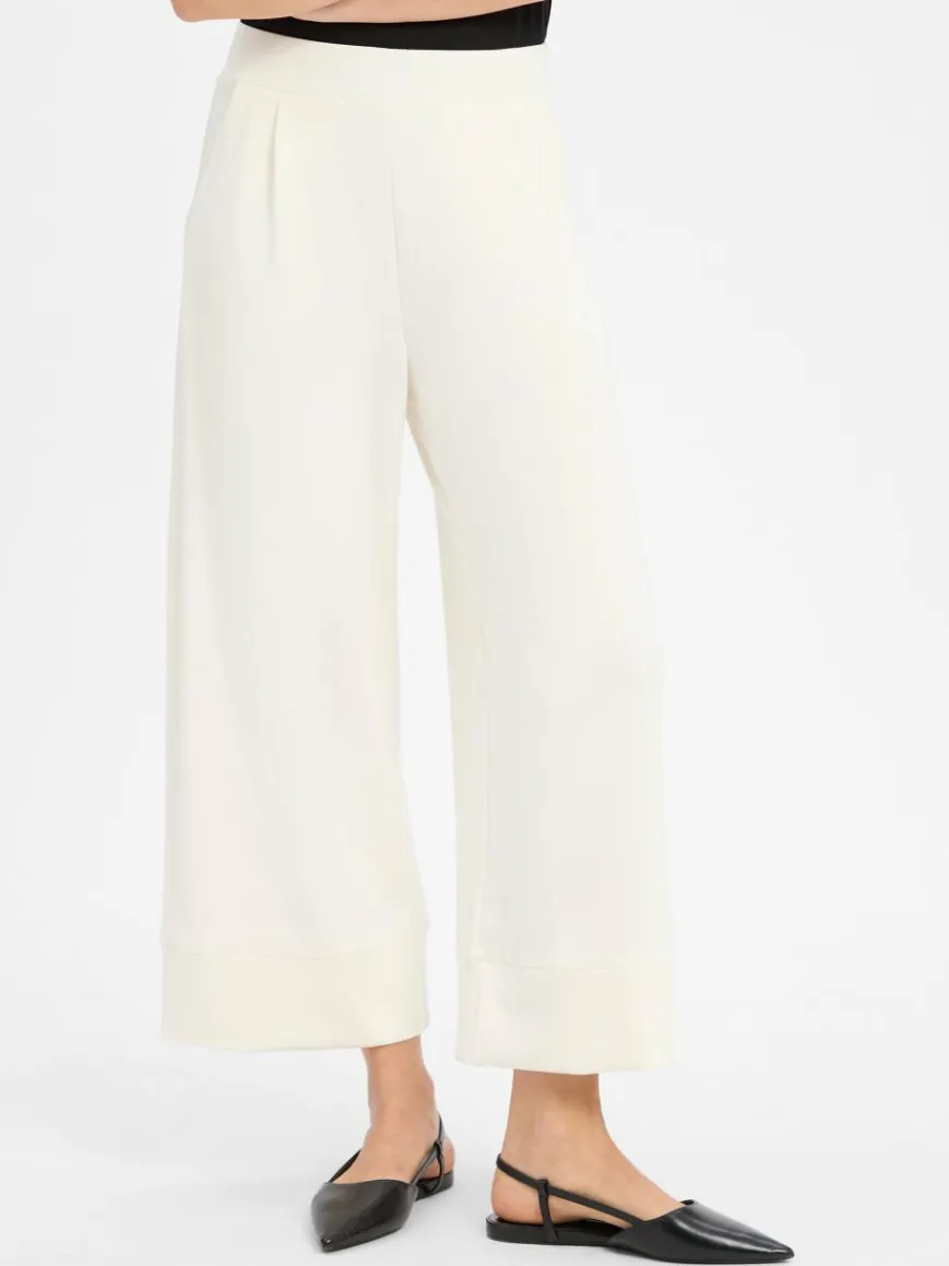 Rich & Royal Hosen*Damen Sweathose ecru uni