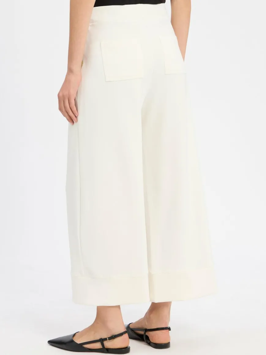 Rich & Royal Hosen*Damen Sweathose ecru uni