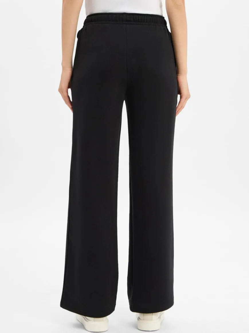 Marie Lund Hosen*Damen Sweathose schwarz uni