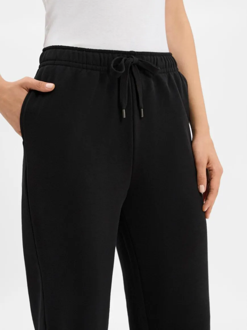 Marie Lund Hosen*Damen Sweathose schwarz uni