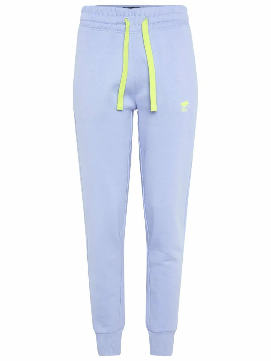 Polo Sylt Hosen*Damen Sweathose hellblau uni