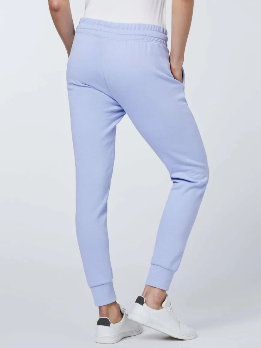Polo Sylt Hosen*Damen Sweathose hellblau uni