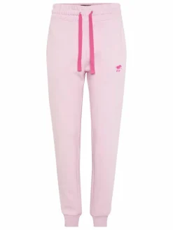 Polo Sylt Hosen*Damen Sweathose rosa pink uni