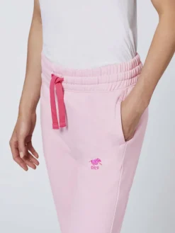 Polo Sylt Hosen*Damen Sweathose rosa pink uni