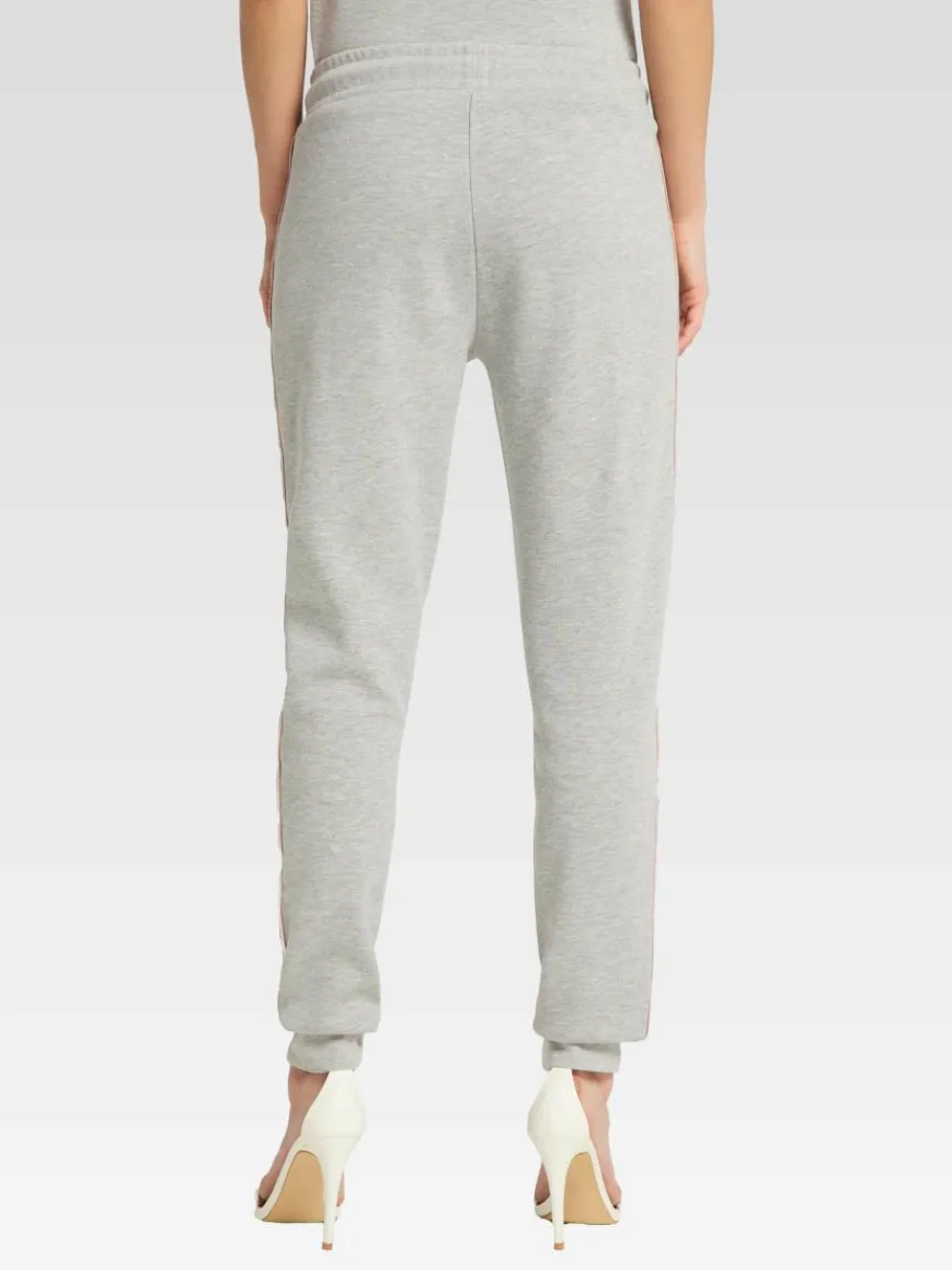 Carlo Colucci Hosen*Damen Sweathose - Catilla grau uni