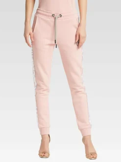 Carlo Colucci Hosen*Damen Sweathose - Catilla rosa uni