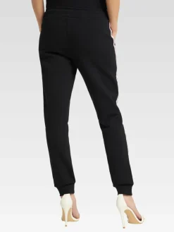 Carlo Colucci Hosen*Damen Sweathose - Catilla schwarz uni