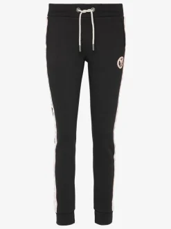 Carlo Colucci Hosen*Damen Sweathose - Catilla schwarz uni