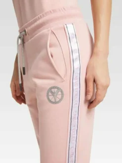 Carlo Colucci Hosen*Damen Sweathose - Catilla schwarz uni