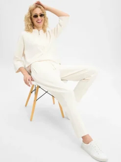 JOOP! Hosen*Damen Sweathose - Toria ecru uni