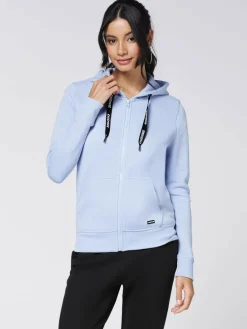 Chiemsee Sweatshirts & Sweatjacken*Damen Sweatjacke blau bedruckt
