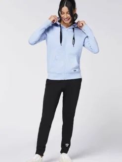 Chiemsee Sweatshirts & Sweatjacken*Damen Sweatjacke blau bedruckt