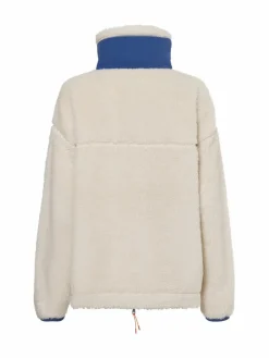 Polo Ralph Lauren Sweatshirts & Sweatjacken|Jacken & Westen*Damen Sweatjacke ecru blau uni