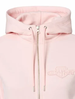 Gant Sweatshirts & Sweatjacken*Damen Sweatjacke rosa uni