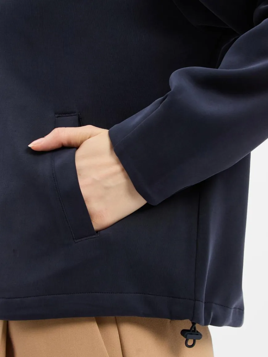 s.Oliver Sweatshirts & Sweatjacken*Damen Sweatjacke marine uni