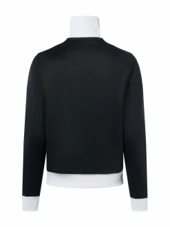 adidas Originals Sweatshirts & Sweatjacken*Damen Sweatjacke - Classic TT schwarz weiß uni