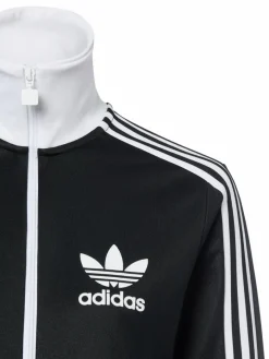 adidas Originals Sweatshirts & Sweatjacken*Damen Sweatjacke - Classic TT schwarz weiß uni