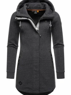 Ragwear Sweatshirts & Sweatjacken|Jacken & Westen*Damen Sweatjacke - Letty Intl. schwarz uni