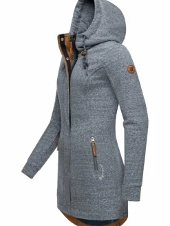 Ragwear Sweatshirts & Sweatjacken|Jacken & Westen*Damen Sweatjacke - Letty Intl. blau uni