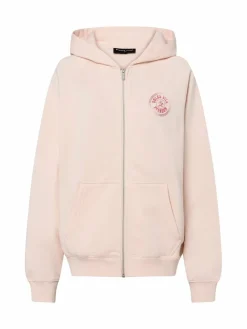 PEGADOR Sweatshirts & Sweatjacken*Damen Sweatjacke - Nadia aprikot bedruckt