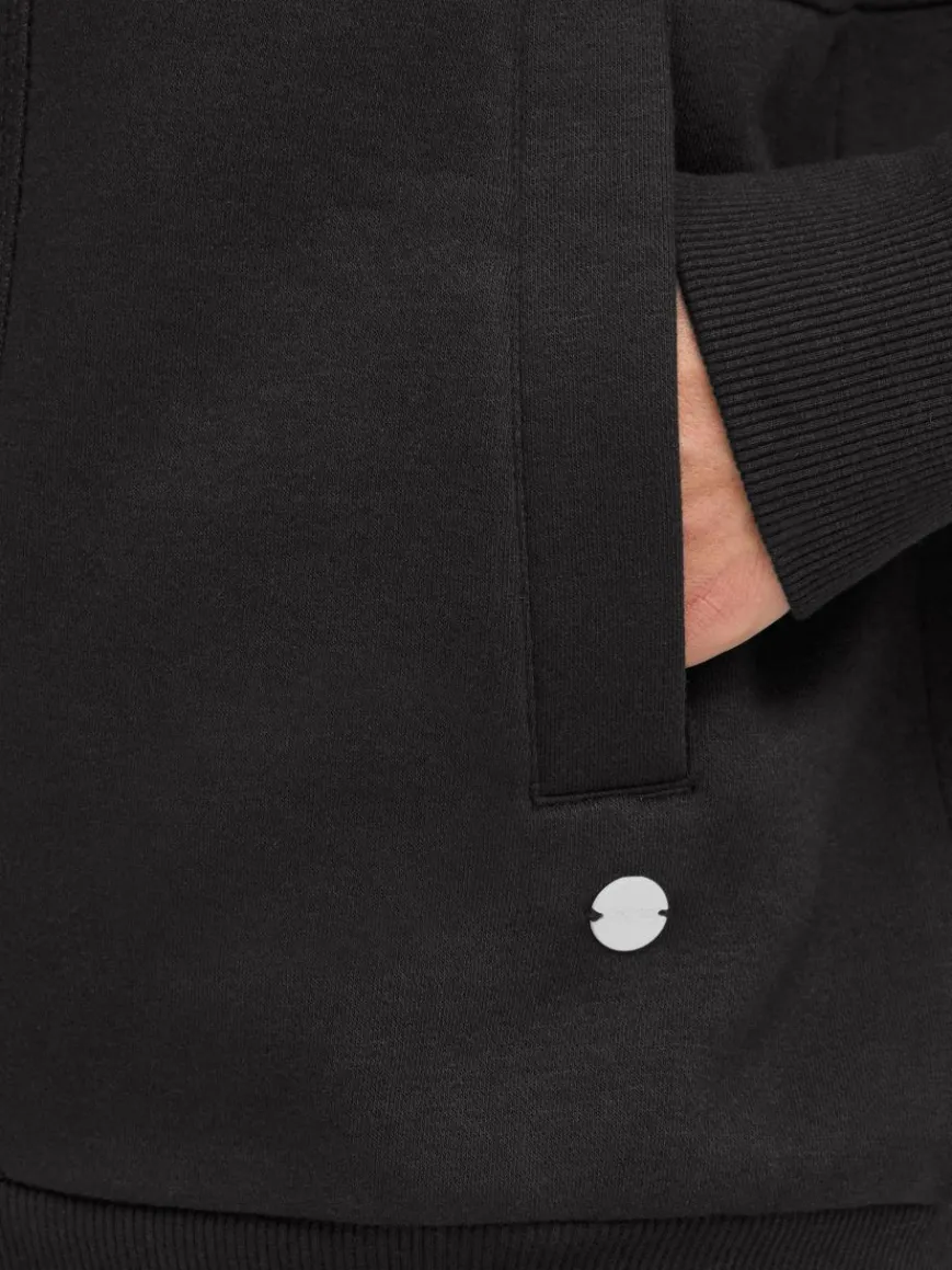 OXMO Sweatshirts & Sweatjacken*Damen Sweatjacke - OXAndie schwarz uni