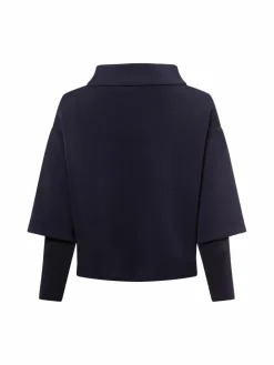 s.Oliver BLACK LABEL Sweatshirts & Sweatjacken*Damen Sweatshirt marine uni