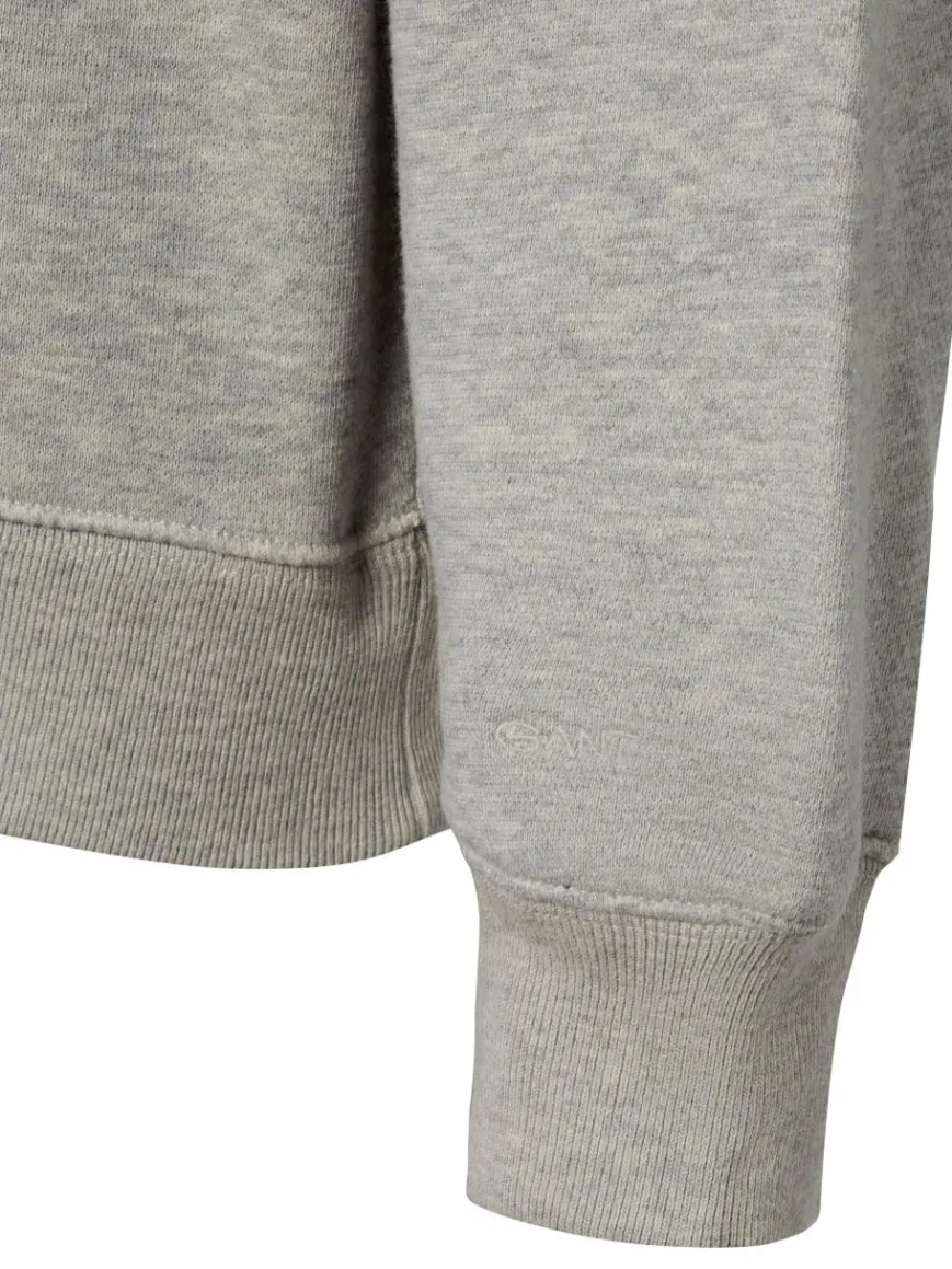 Gant Sweatshirts & Sweatjacken*Damen Sweatshirt hellgrau meliert