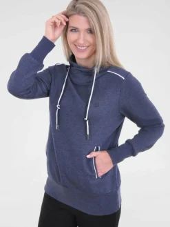 Navigazione Sweatshirts & Sweatjacken*Damen Sweatshirt blau uni