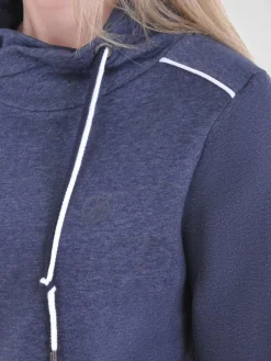 Navigazione Sweatshirts & Sweatjacken*Damen Sweatshirt blau uni