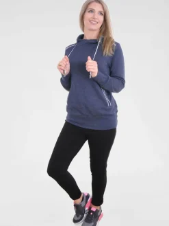 Navigazione Sweatshirts & Sweatjacken*Damen Sweatshirt blau uni