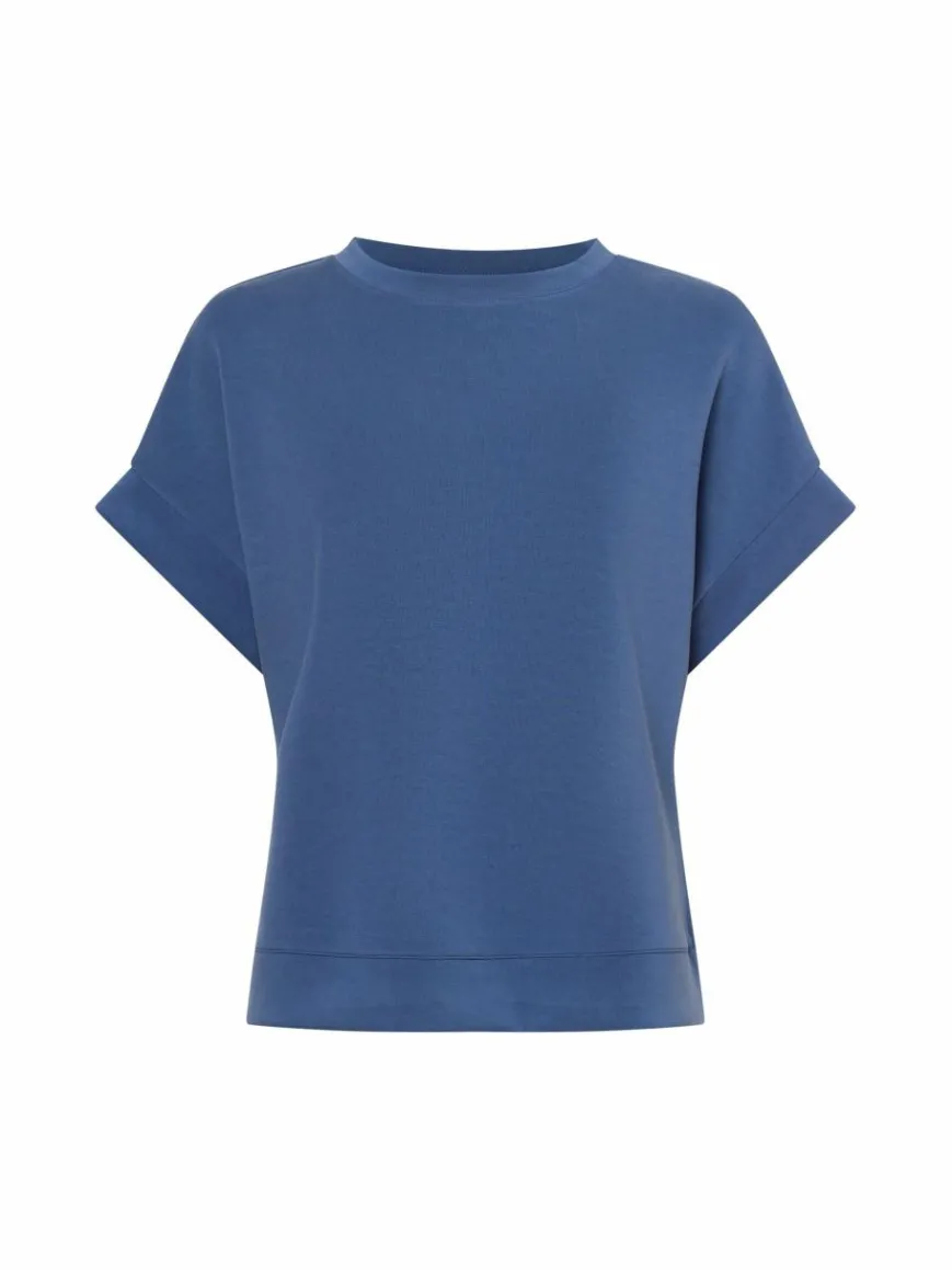 Rich & Royal Sweatshirts & Sweatjacken*Damen Sweatshirt indigo uni