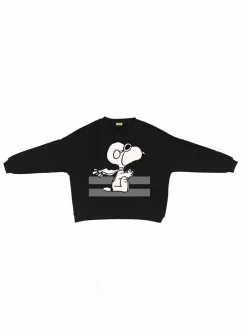 Codello Sweatshirts & Sweatjacken*Damen Sweatshirt schwarz bedruckt