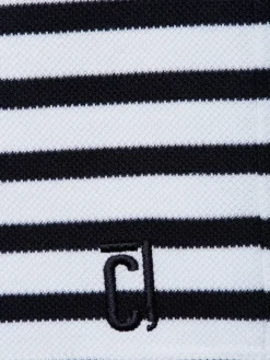 comma casual identity Sweatshirts & Sweatjacken*Damen Sweatshirt schwarz ecru gestreift