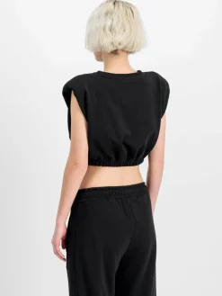 Alpha Industries Sweatshirts & Sweatjacken*Damen Sweatshirt schwarz uni