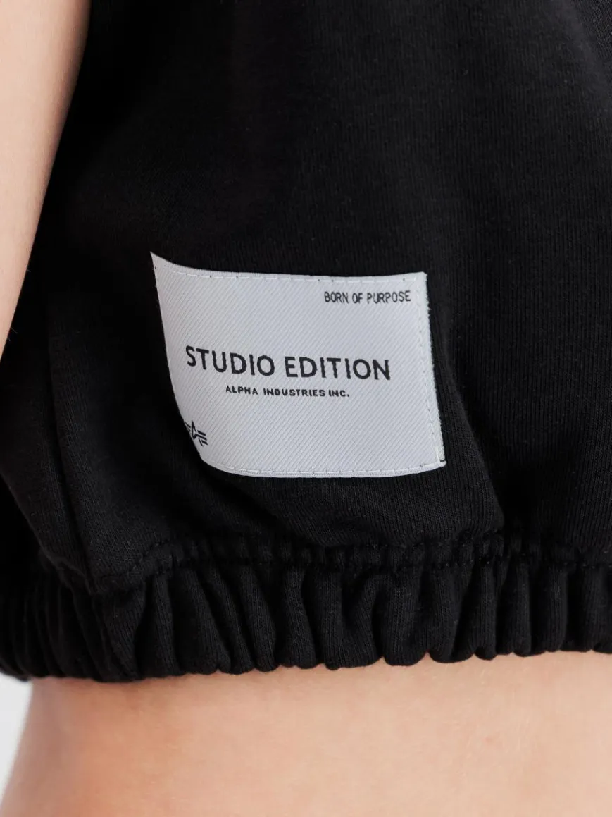 Alpha Industries Sweatshirts & Sweatjacken*Damen Sweatshirt schwarz uni