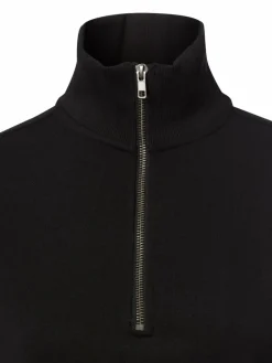 Marie Lund Sweatshirts & Sweatjacken*Damen Sweatshirt schwarz uni