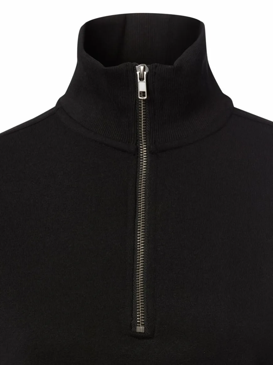 Marie Lund Sweatshirts & Sweatjacken*Damen Sweatshirt schwarz uni