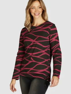 Navigazione Sweatshirts & Sweatjacken*Damen Sweatshirt grau uni